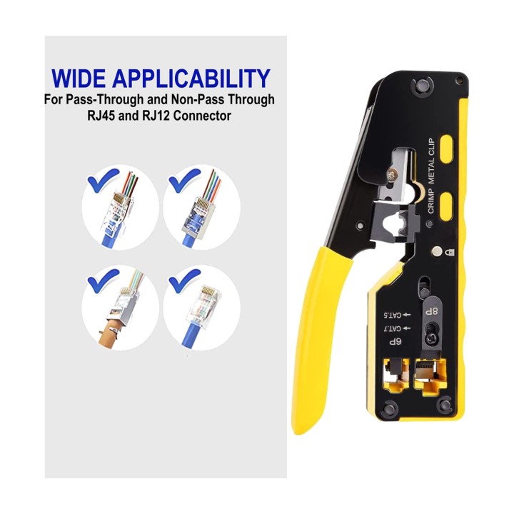 EWENT Crimping tool for RJ45 network and telephone
