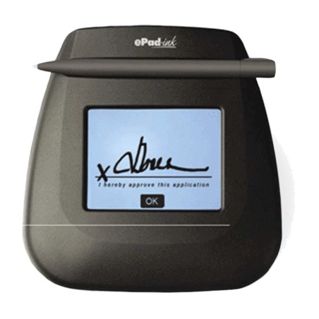 dispositivo per l’acquisizione di firme digitali con schermo lcd epad-ink vp9805