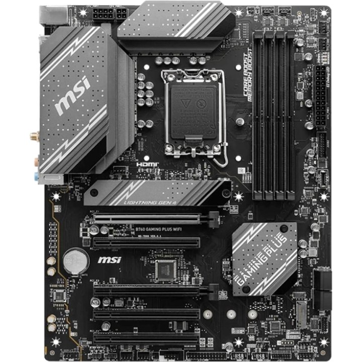 MSI Placa base ATX B760-GAMING PLUS-WIFI DDR4 LGA1700