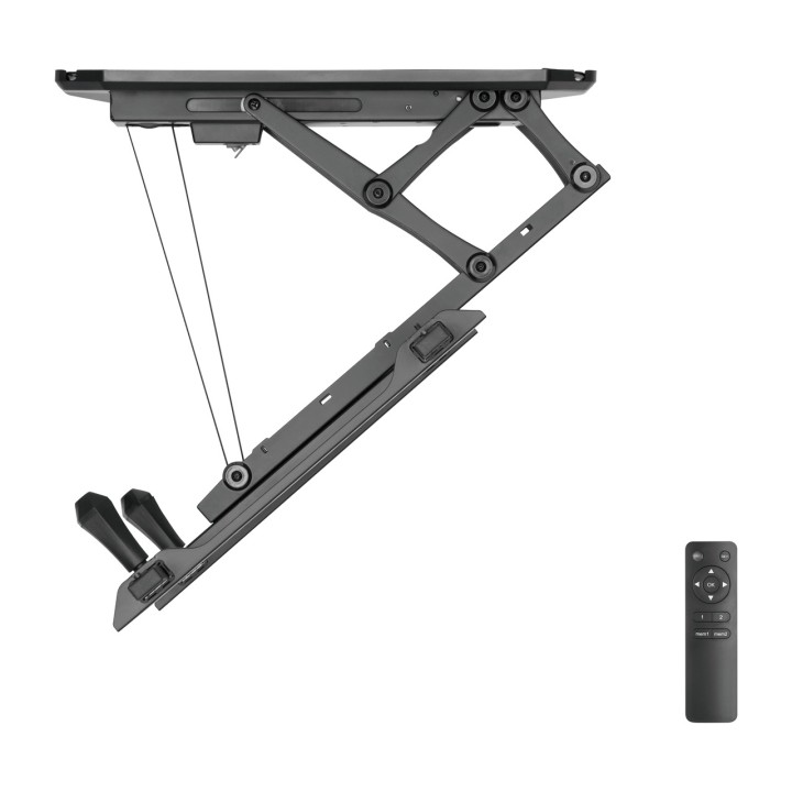 EQUIP Motorisierte, klappbare TV-Deckenhalterung mit