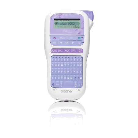 label maker with keyboard p-touch pt-h200 tze 12mm