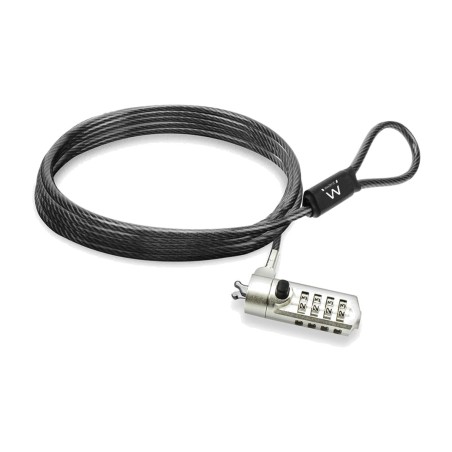 cablu antifurt cu cod pentru laptop ew1243
