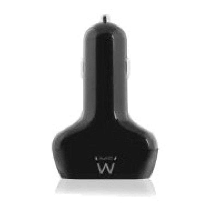 EWENT Chargeur de voiture pour allume-cigare avec quatre