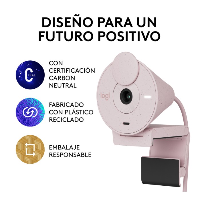 LOGITECH Webcam Full HD BRIO 300-USB-C MGS0000015551VAR