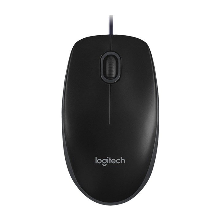 LOGITECH Combo de teclado y ratón con cable USB en inglés