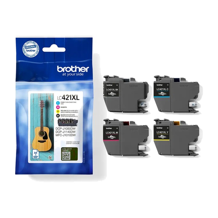 BROTHER Pack de 4 cartouches d'encre originales haute