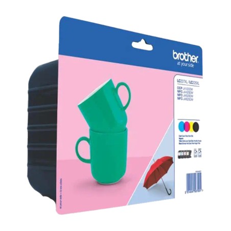 pack de 4 cartuchos de tinta original de alta capacidad lc-227xl