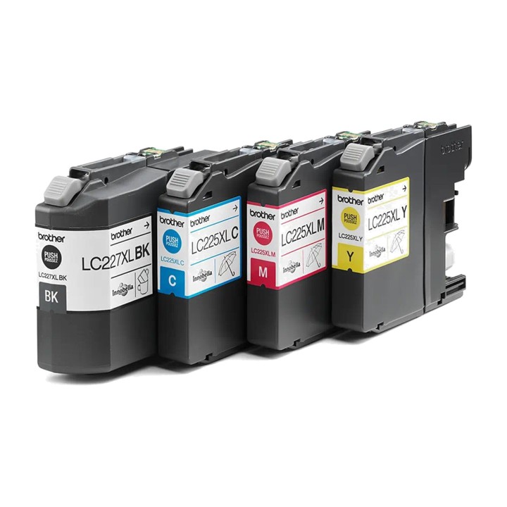 BROTHER Pack of 4 high-capacity original ink cartridges