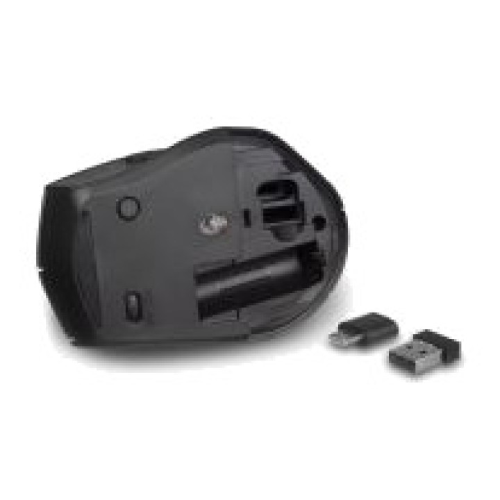 EWENT Mouse wireless silenzioso con doppio ricevitore EW3245