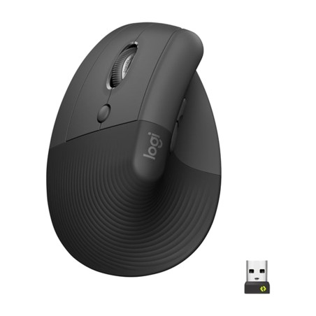 ratón vertical ergonómico inalámbrico para zurdos lift-left for-business 4000dpi