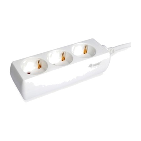 schuko-steckdosenleiste mit 3 steckdosen 245550 1.5m 3500w