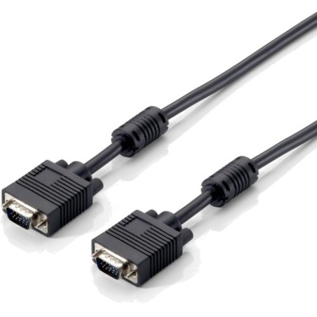vga-kabel med hankontakter och ferriter 3coax 3m