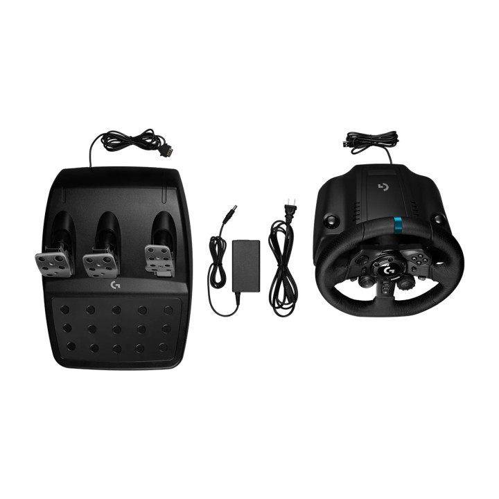 LOGITECH Volant de course avec pédales pour PC et console