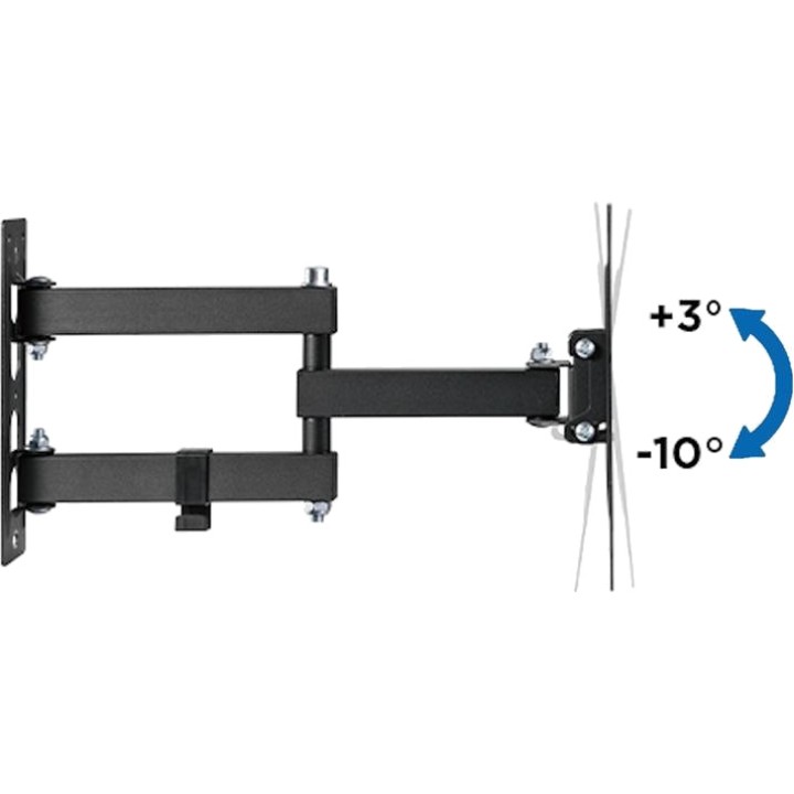 EWENT Schwenkbare TV-Wandhalterung EW1522 43" VESA-200X200