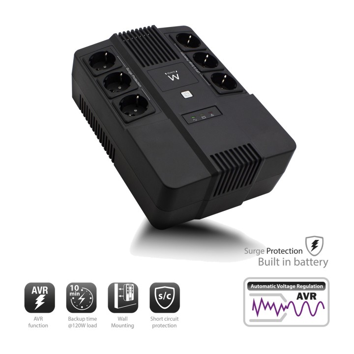 EWENT UPS line-interactive con stabilizzatore AVR EW3945