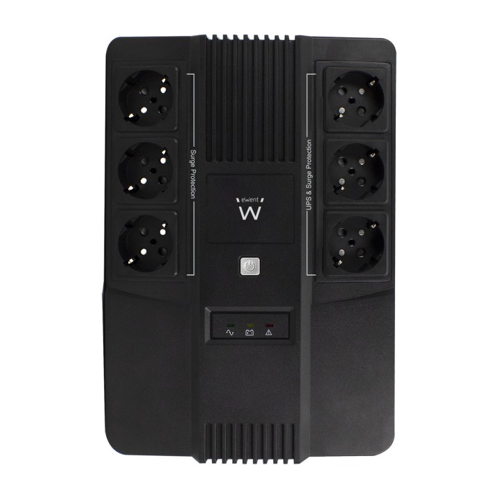 EWENT Line-Interactive-USV mit AVR-Stabilisator EW3945 600VA