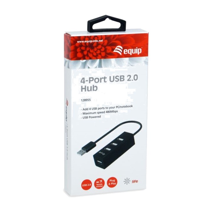 EQUIP Hub USB a 4 porte Tipo A 2.0 MGS0000003610