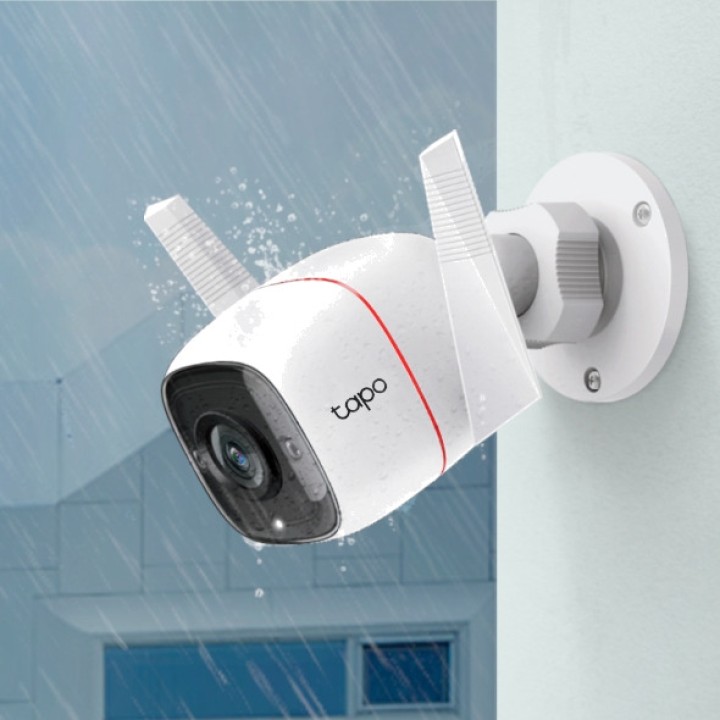 TP-LINK Cámara de vigilancia IP WiFi para exterior TAPO