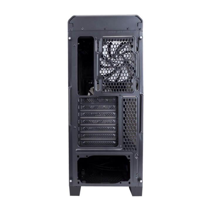 NOX Gaming-semitower ATX-pc-kabinet med akryl vindue