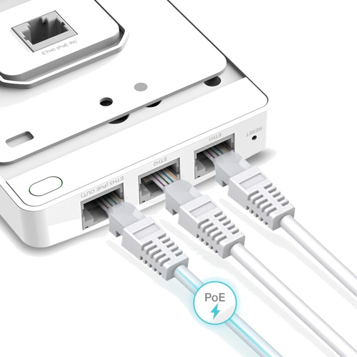 TP-LINK WiFi-5-Wandzugangspunkt OMADA EAP235-WALL AC1200