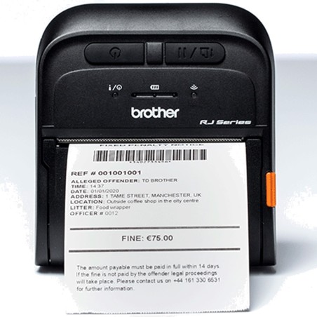 portable direct thermal receipt printer rj-3035b 80mm-bluetooth
