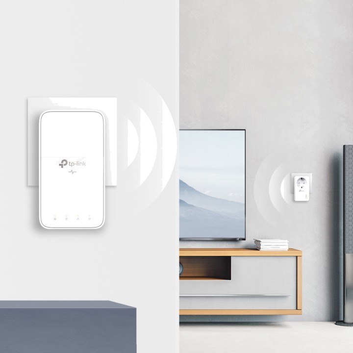 TP-LINK Kit of 2 Gigabit PLC adapters with dual-band Wi-Fi 5