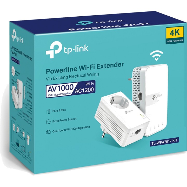TP-LINK Kit de 2 adaptateurs CPL Gigabit avec Wi-Fi 5 double