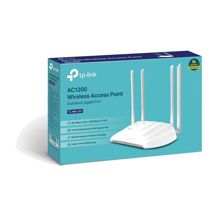 TP-LINK Point d’accès WiFi 5 bi-bande avec PoE passif