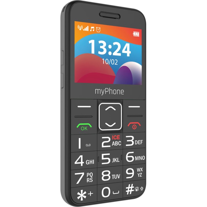 MYPHONE Einfaches Mobiltelefon mit 2,3-Zoll-Display und