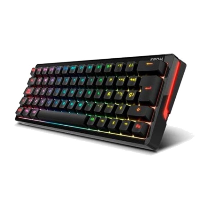 KROM Teclado mecánico gaming ultracompacto KREATOR-60%
