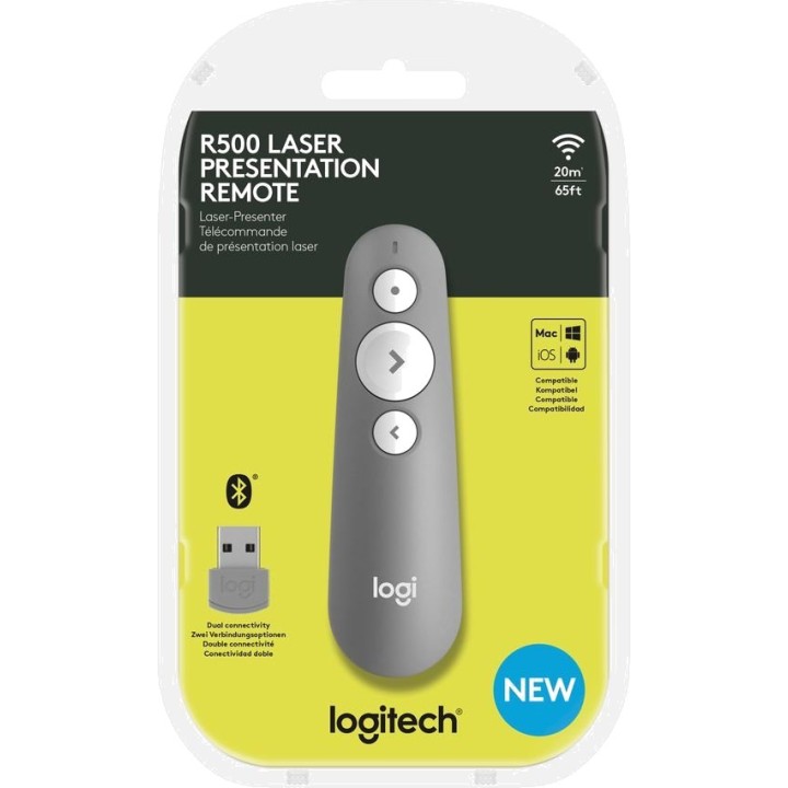 LOGITECH Presenter wireless con puntatore laser