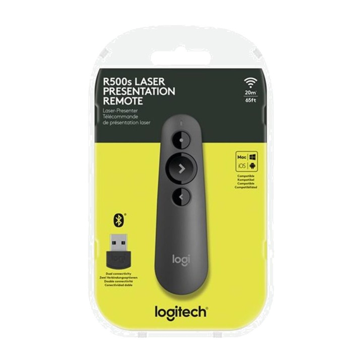 LOGITECH Presentador inalámbrico con puntero láser