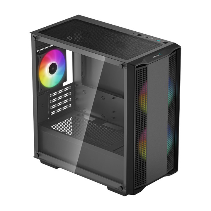 DEEPCOOL Caixa de PC minitorre CC360 ARGB-MICRO-ATX