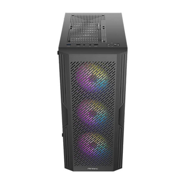 ANTEC PC-chassi semitower med härdat glas och 3 fläktar AX20