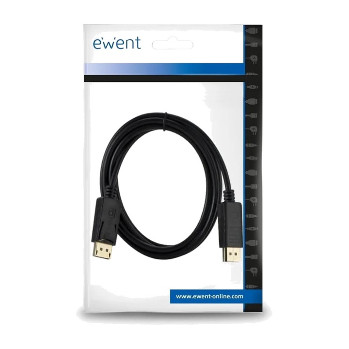 EWENT Cable DisplayPort per a monitor EC1406 1.4 8K 60HZ 2M