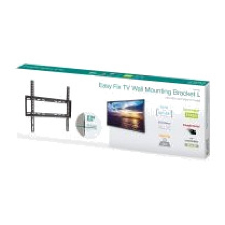 EWENT Soporte fijo de pared extraplano para televisor EW1502