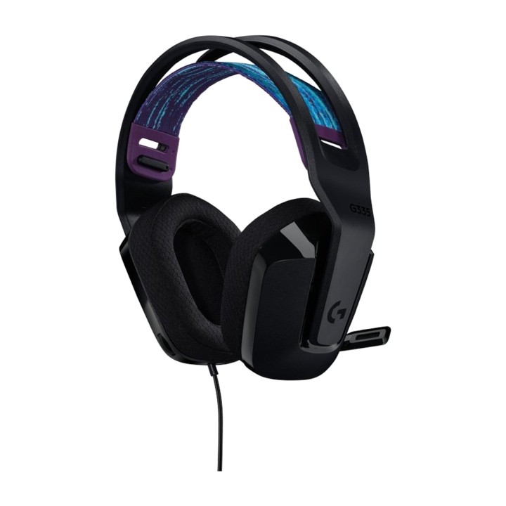 LOGITECH Fone de ouvido gaming com fio e microfone G335