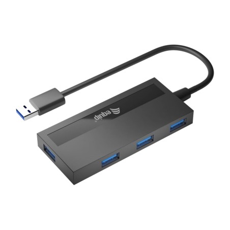 hub usb 4 ports avec adaptateur type-c life 3.0 5gbps
