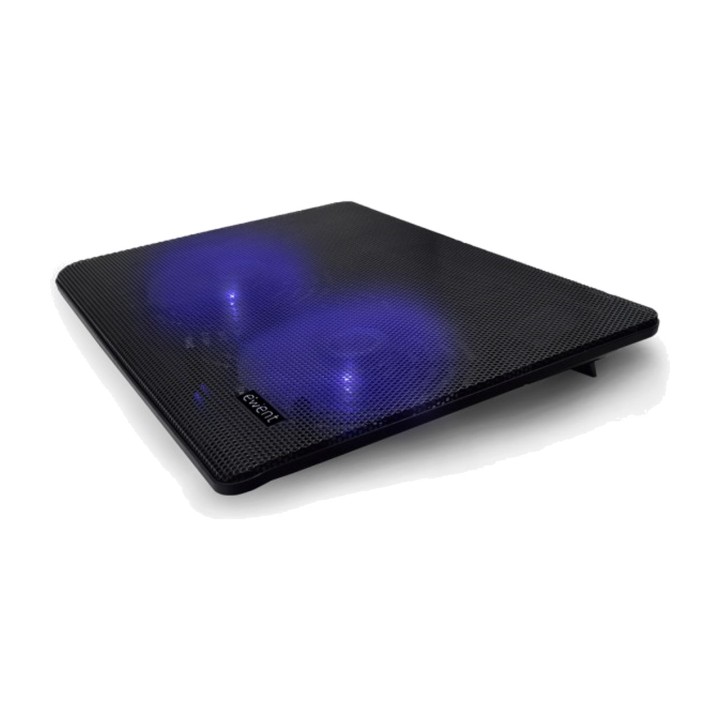 EWENT Base di raffreddamento per laptop con due ventole