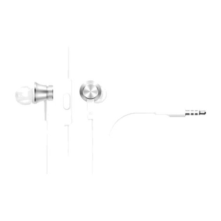 intraaurális fejhallgató kábellel és mikrofonnal mi-in-ear basic jack-3,5mm