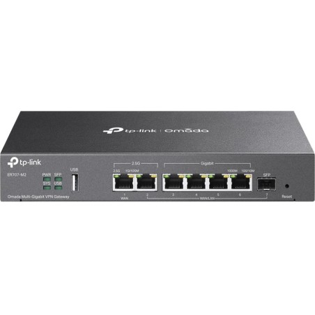 routeur vpn multi-wan avec ports 2,5 gigabit pour entreprise omada er707-m2