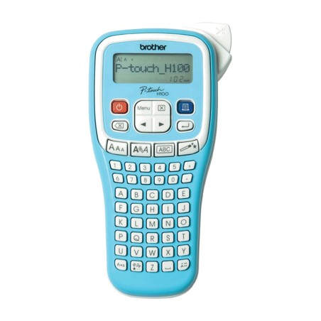 rotuladora de etiquetas con teclado p-touch pt-h100lb tze 12mm