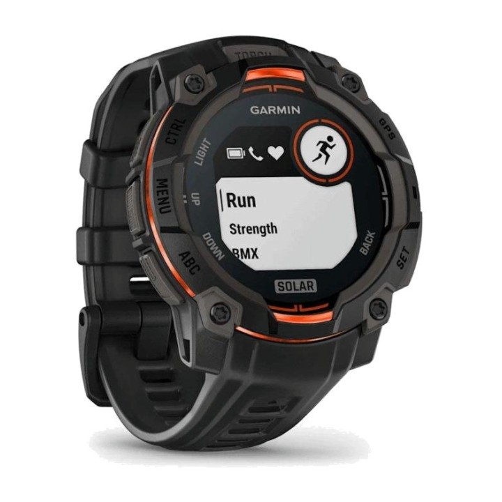 GARMIN Rugged outdoor GPS watch with MIP display