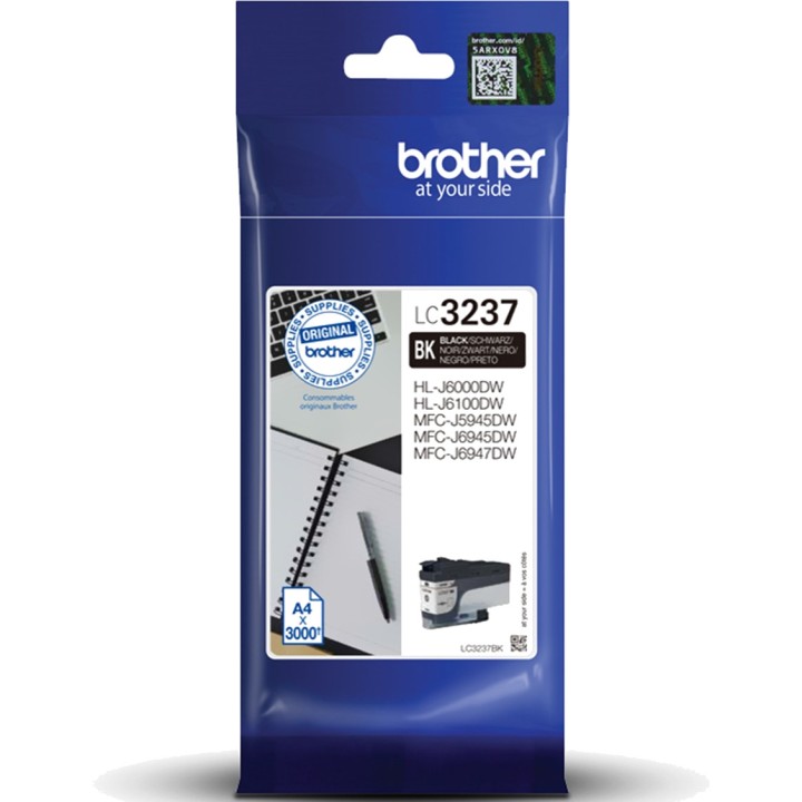 BROTHER Cartouche d’encre d’origine pour imprimante LC-3237