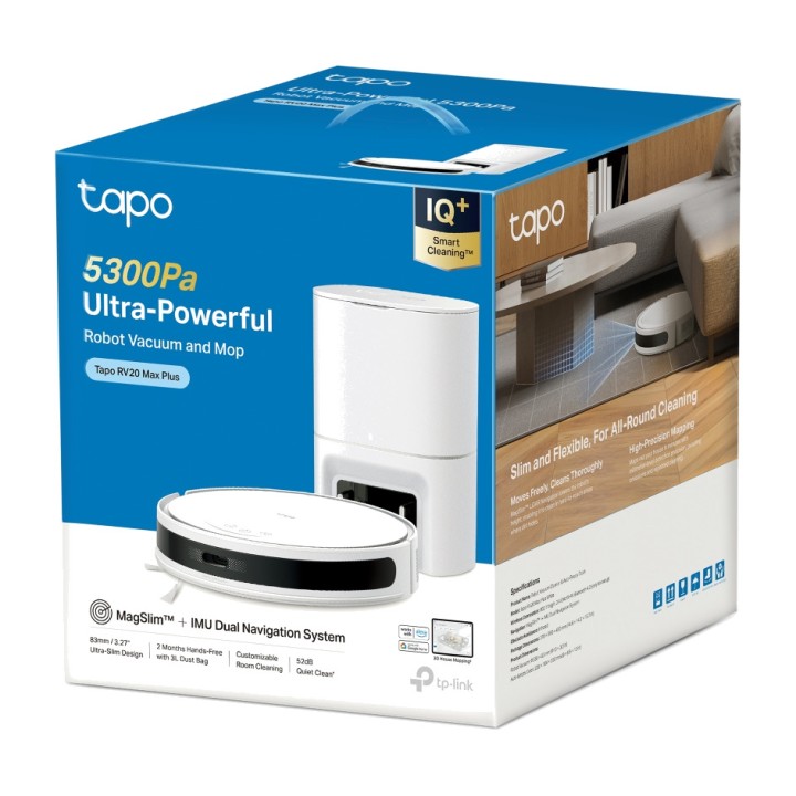 TP-LINK Robô aspirador e polidor com base de