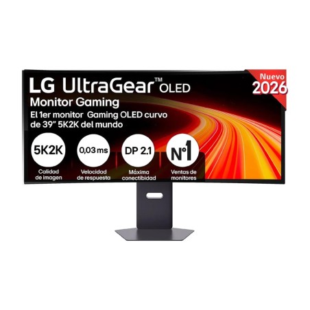 monitor gaming curvo oled de 38,6 pulgadas ultragear-39gx950b-b 5k2k 165hz