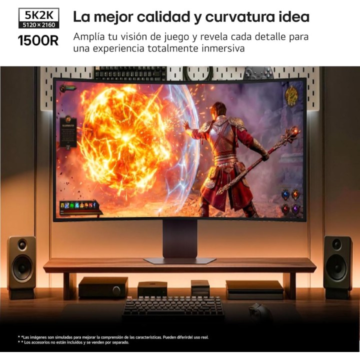 LG 38,6-Zoll-OLED-Gaming-Monitor mit gebogenem Bildschirm