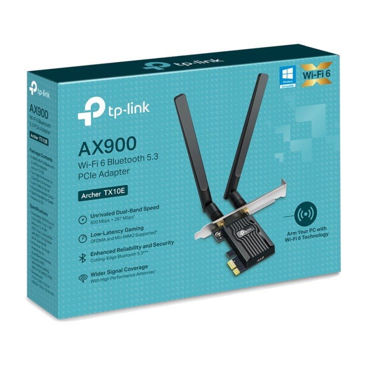 TP-LINK Scheda di rete PCIe WiFi 6 e Bluetooth 5.3