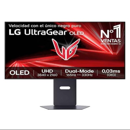 monitor gaming oled 4k uhd ultragear-32gx850a-b 32" 165hz