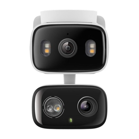 caméra de surveillance ip wifi motorisée à double objectif tapo tc34 2k 3mp